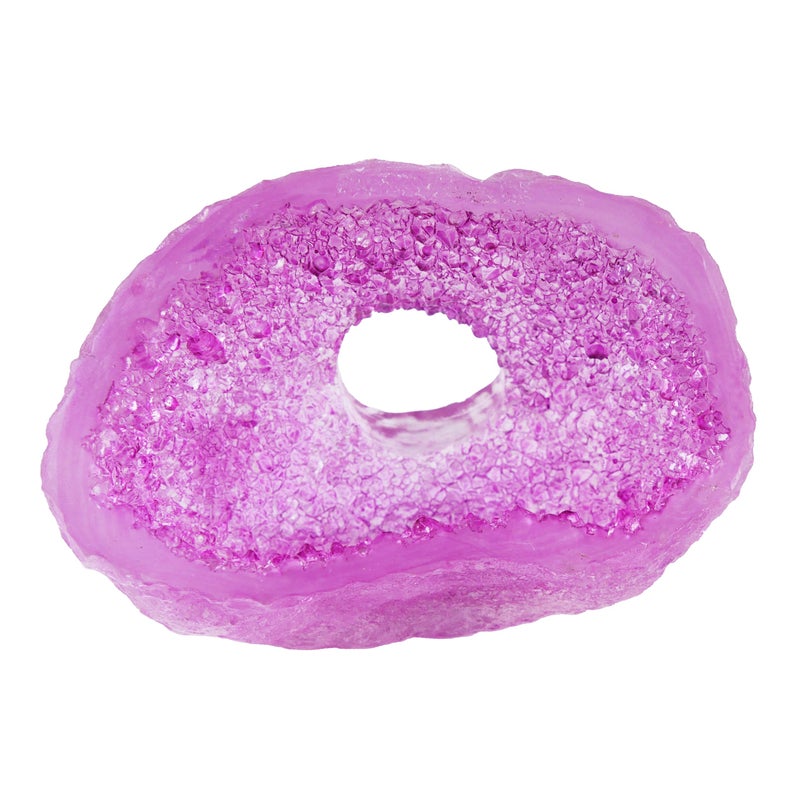 Penn Plax Penn-Plax Deco-Replicas Crystal Cave Aquarium Decor - Crystal Ornament with Hiding Space - Ideal for Territorial Fish - Durable Resin for Fresh & Saltwater Tanks - Amethyst Purple, 3.9 x 2.8 x 4.2 in - Image 1